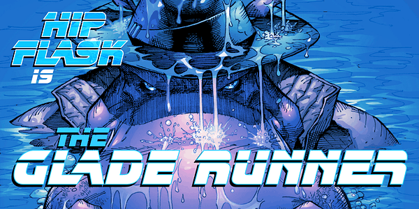 Card displaying CC Running With Scissors typeface in various styles