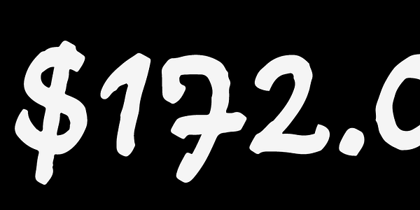 Card displaying Begaz typeface in various styles