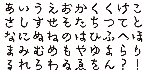 Card displaying ADS Tomorrowdream typeface in various styles