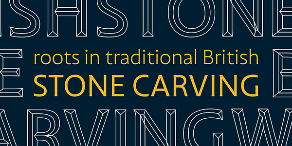 Card displaying Highgate typeface in various styles