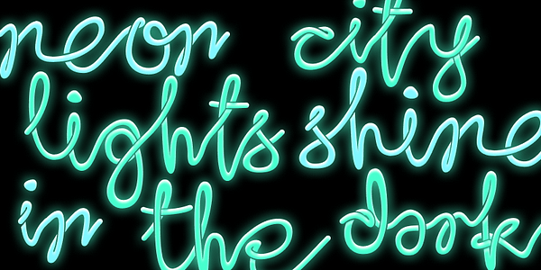 Card displaying Toothpaste typeface in various styles