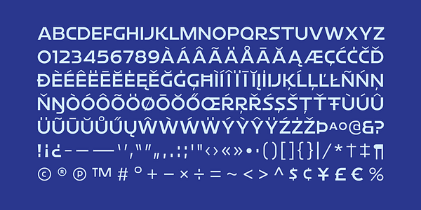 Card displaying Restore typeface in various styles