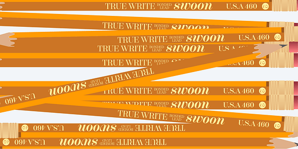 Card displaying Scotch Display typeface in various styles