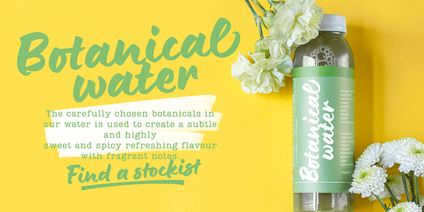 Card displaying Lumios Brush typeface in various styles