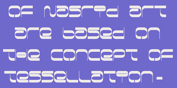 Card displaying Cemer typeface in various styles