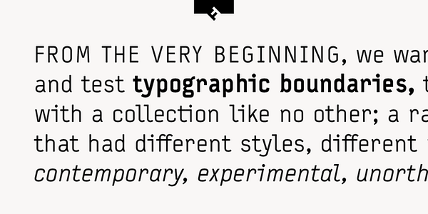 Card displaying FF Typestar typeface in various styles