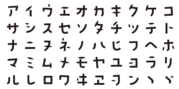 Card displaying ADS Hotaru typeface in various styles