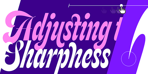 Card displaying Feline typeface in various styles