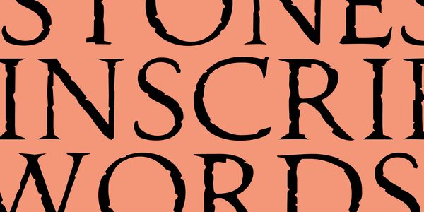 Card displaying Pitchfork typeface in various styles