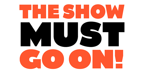 Card displaying Catalpa typeface in various styles