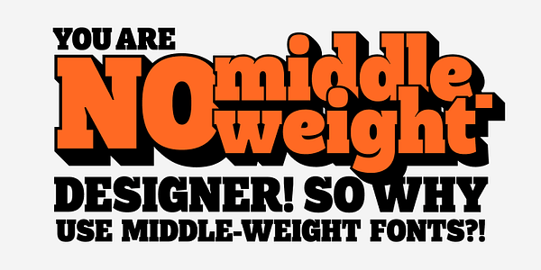 Card displaying Anultra Slab typeface in various styles