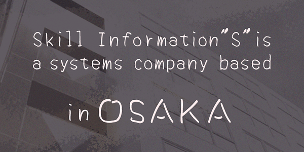 Karte mit der Schriftart SicRadiance in verschiedenen Schnitten