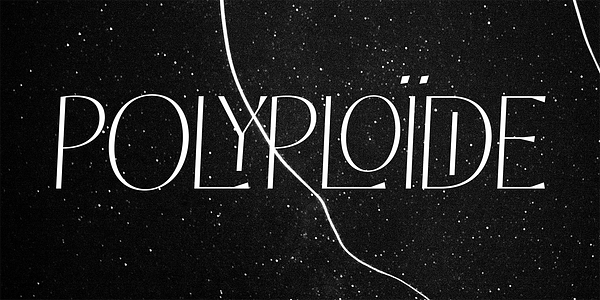 Card displaying Retros typeface in various styles