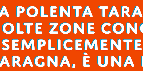 Card displaying JAF Domus Titling typeface in various styles