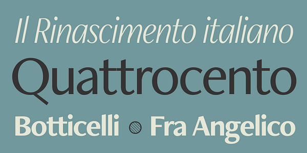 Card displaying Freight Neo typeface in various styles