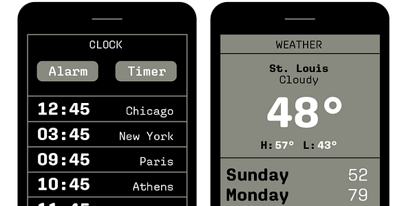 Card displaying Aglet Mono typeface in various styles