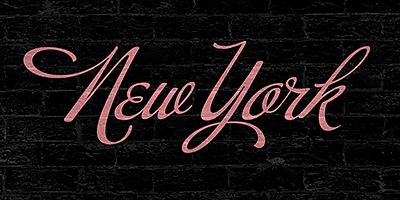 Card displaying Buffet Script typeface in various styles