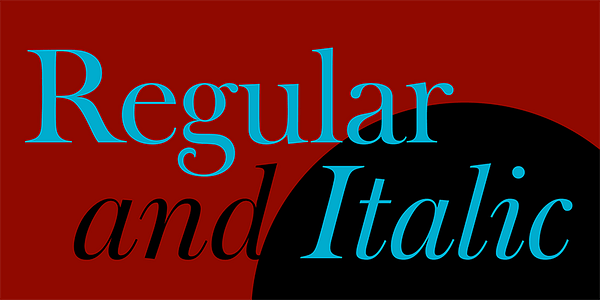 Card displaying Big Moore typeface in various styles