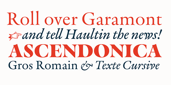 Card displaying Graveur Variable typeface in various styles