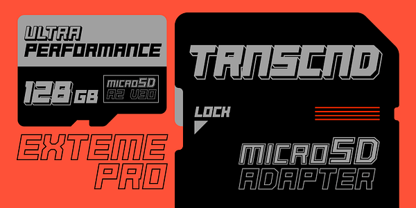 Card displaying Basset typeface in various styles