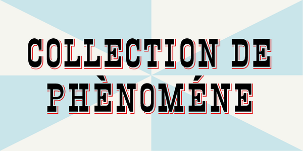 Card displaying Circus MN typeface in various styles