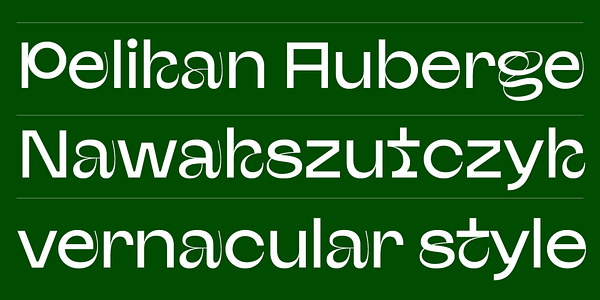 Card displaying Afronaut typeface in various styles