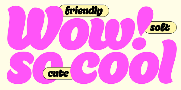 Card displaying Ekamai typeface in various styles
