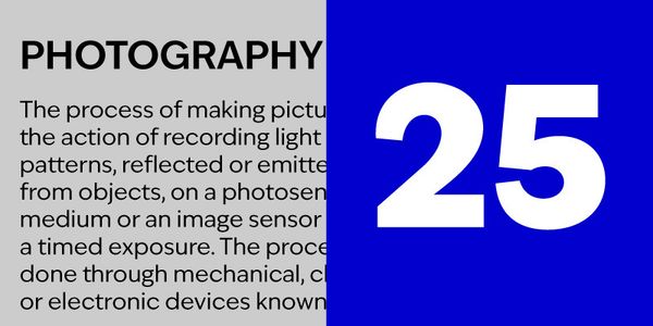 Card displaying IvyEpic typeface in various styles