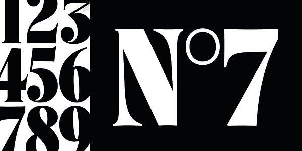 Card displaying Blaacck typeface in various styles