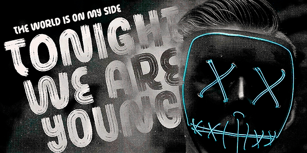 Card displaying Search typeface in various styles