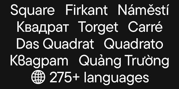 Card displaying TT Commons Pro typeface in various styles