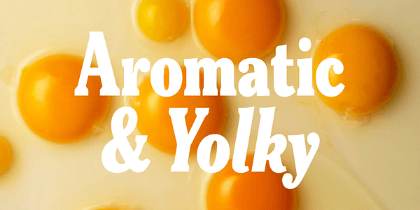 Card displaying Meursault Variable typeface in various styles