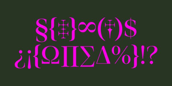 Card displaying Loretta Display Variable typeface in various styles