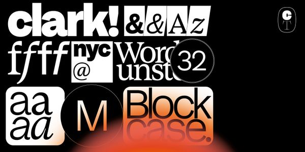 Card displaying Early Sans Variable typeface in various styles