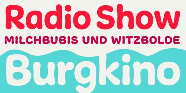 Card displaying Freude typeface in various styles