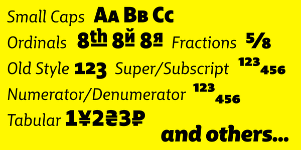 Card displaying Big City Grotesque typeface in various styles