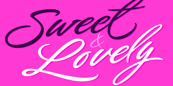 Card displaying Live typeface in various styles