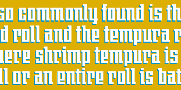 Card displaying JAF Johannes typeface in various styles