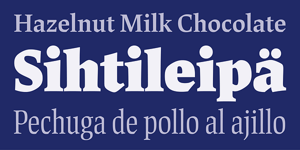 Card displaying JAF Lapture typeface in various styles