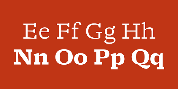 Card displaying Molto typeface in various styles