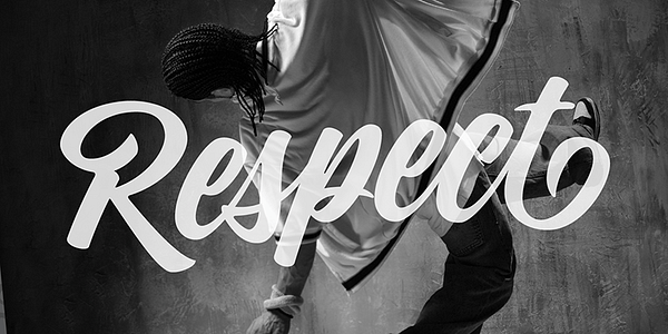 Card displaying Indie typeface in various styles