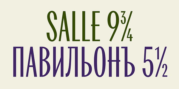 Card displaying CoFo Glassier typeface in various styles