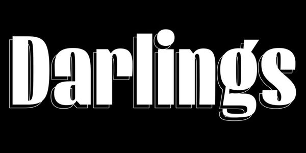 Card displaying Lini typeface in various styles