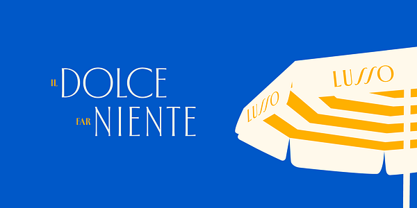 Card displaying Spalla typeface in various styles