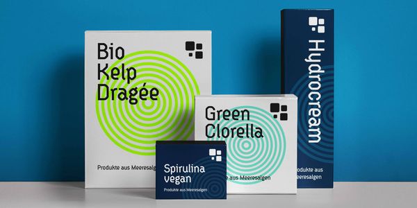 Card displaying Hydrophilia typeface in various styles