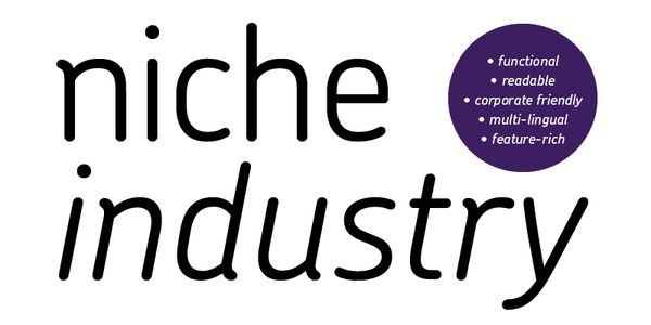 Card displaying Chevin Pro typeface in various styles