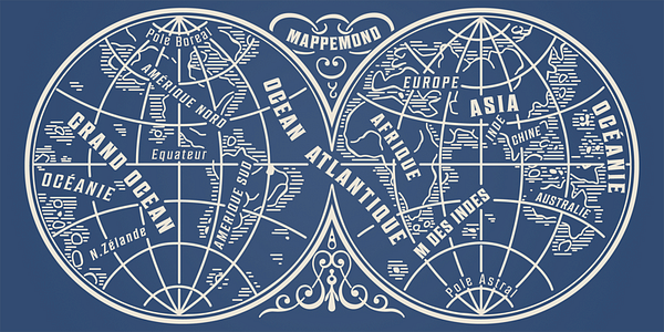 Card displaying Sheepman typeface in various styles