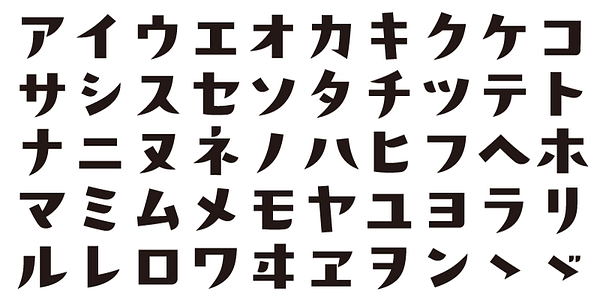 Card displaying ADS Showwa80 typeface in various styles