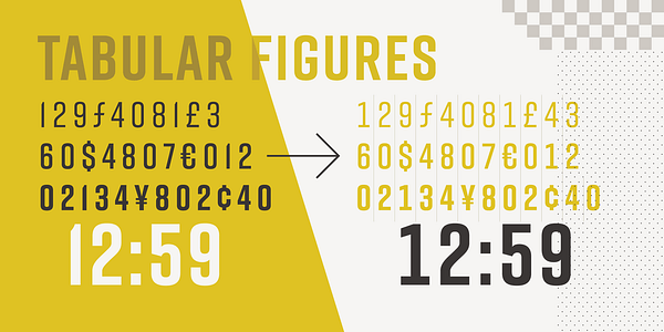 Card displaying Rift typeface in various styles