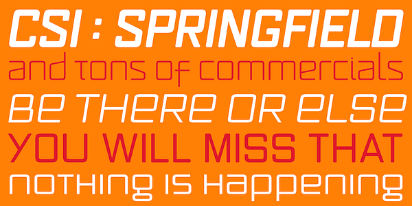 Card displaying Vox Round typeface in various styles